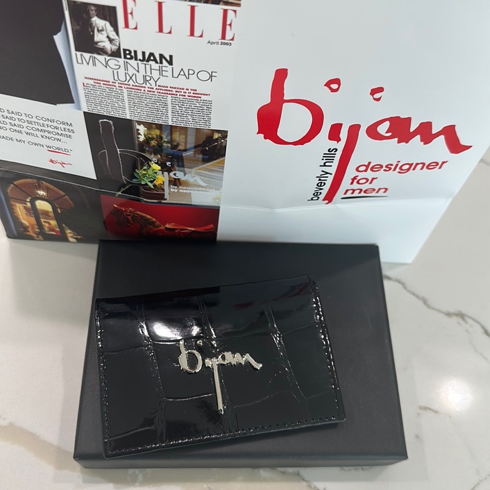 Bijan Wallet Cardholder BRAND NEW